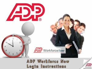 ADP Workforce Now Login Portal